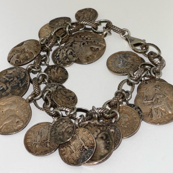 Silpada Jewelry - Silpada - Sterling Silver Coin Bracelet